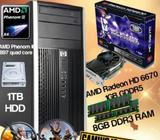 HP AMD Phenom II X4 B97/8GB RAM/Radeon 6670 1GB GDDR5