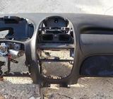 Air bag instrument tabla ladica peugeot 206