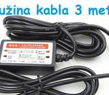 Punjac auto DVR Kameru kamera 12V 24V to 5V Micro USB