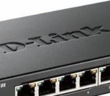 DLINK Switch 8-port gigabit Eth Metal (DGS-108 E)